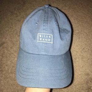 NWOT denim billabong hat